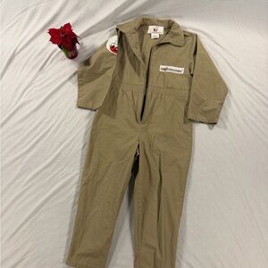 Ghostbusters Original Vintage 1988 Costume Beige Body Suit